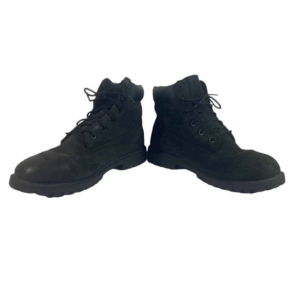 Timberland Hiking Boots Waterproof Black Lace Up 12907 Junior Big Kid Sz 7 Youth